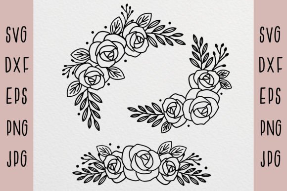 Download Flower Border, Floral Decoration, Roses - Rose Collection