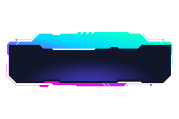 Download Futuristic Neon Frame Template. Title Te - Title Collection